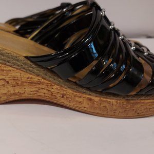 A. Giannetti Platform Sandals Size 6.5 Shoes